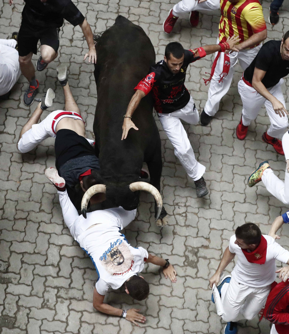 S Ptimo Encierro De Los Sanfermines Im Genes