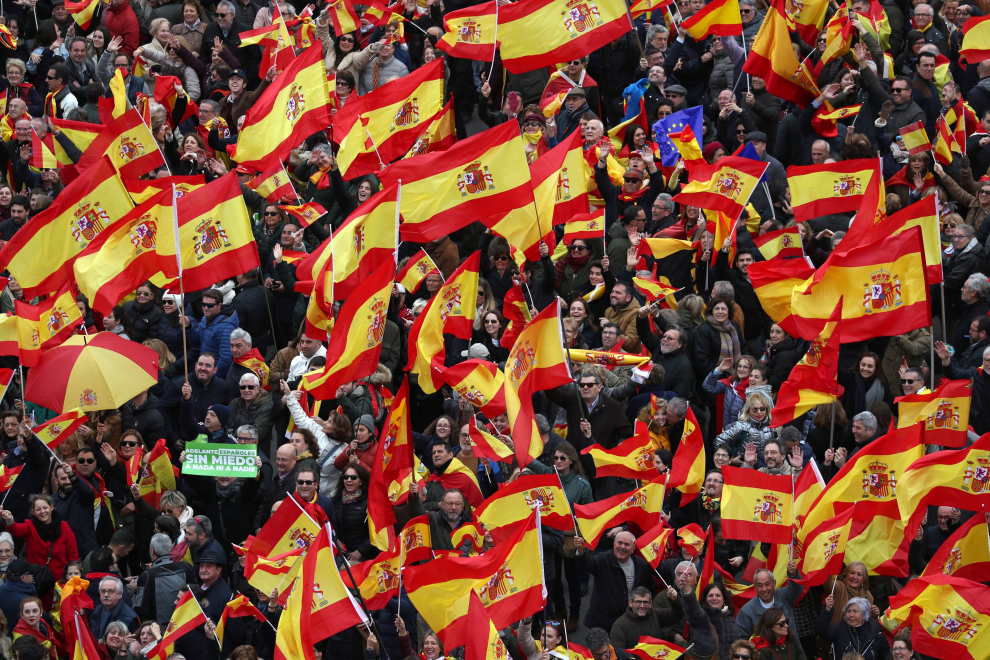 Manifestaci N De Pp Cs Y Vox En Madrid Para Pedir Elecciones Inmediatas