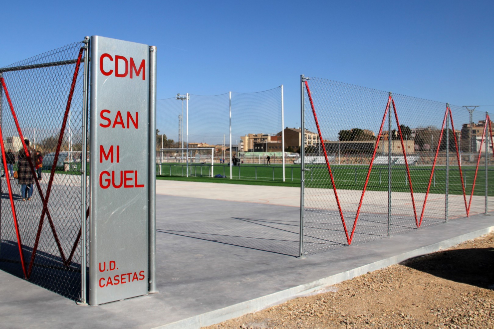 Galería de imágenes de la inauguración del campo de fútbol de Casetas