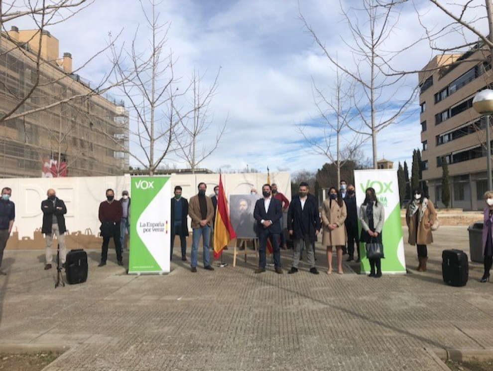 Representantes De Vox En Los Homenajes A Costa En Huesca Y Monz N