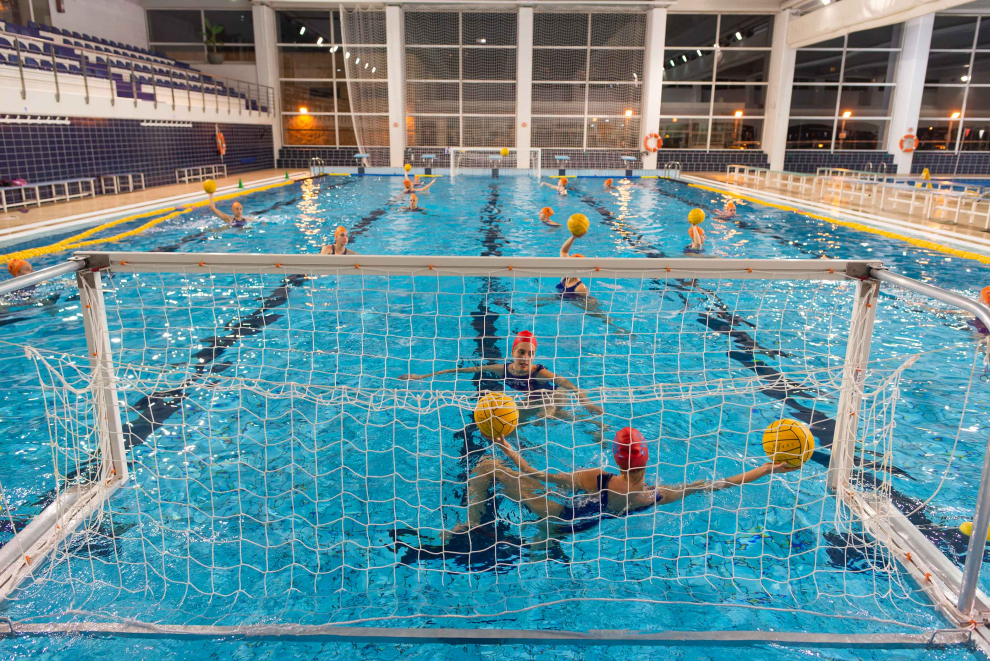 Foto Entrenamiento De La E La Escuela Waterpolo Zaragoza