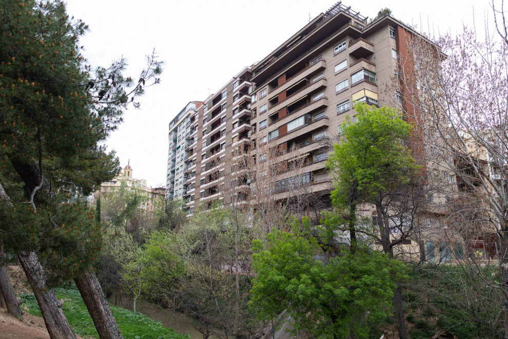 Fotos del estado de las riberas del río Huerva en Zaragoza Imágenes