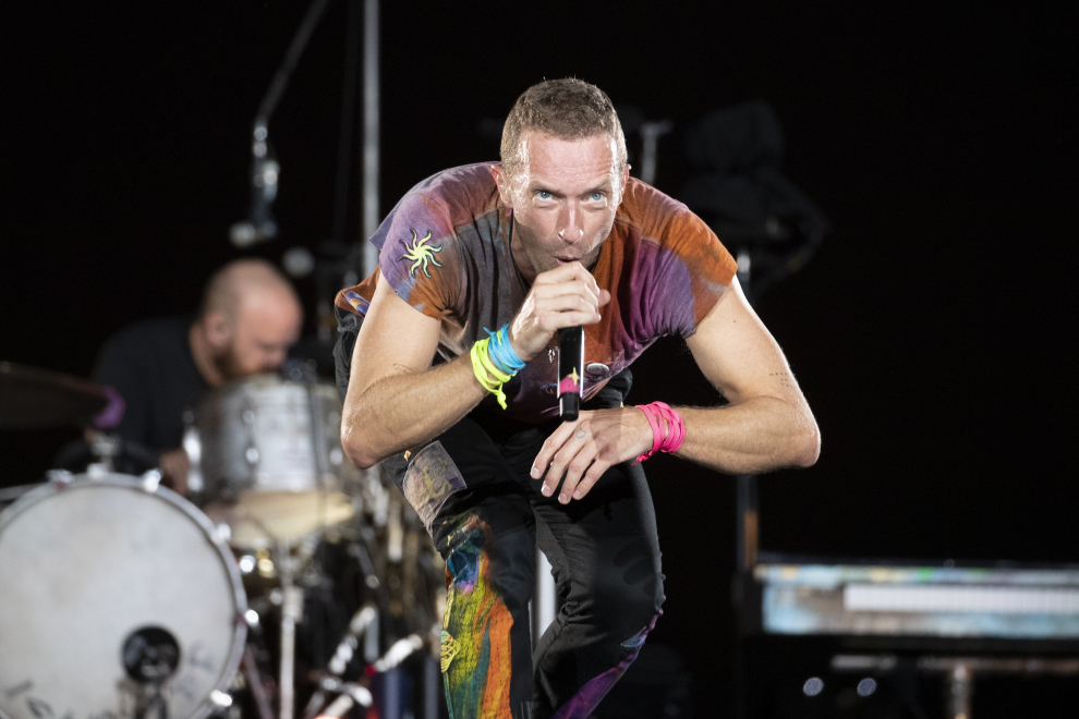 Fotos del primer concierto de Coldplay en el Estadio Olímpico de Barcelona