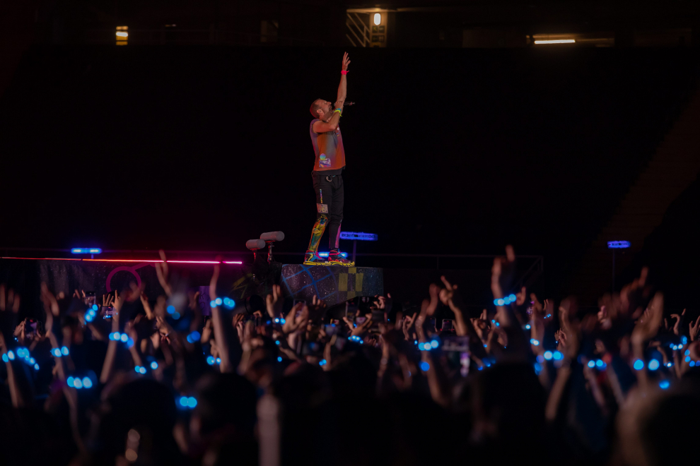 Fotos Del Primer Concierto De Coldplay En El Estadio Ol Mpico De