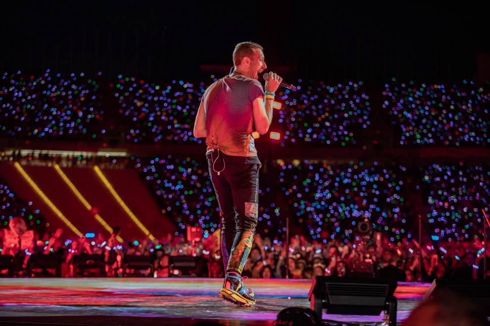 Fotos Del Primer Concierto De Coldplay En El Estadio Ol Mpico De