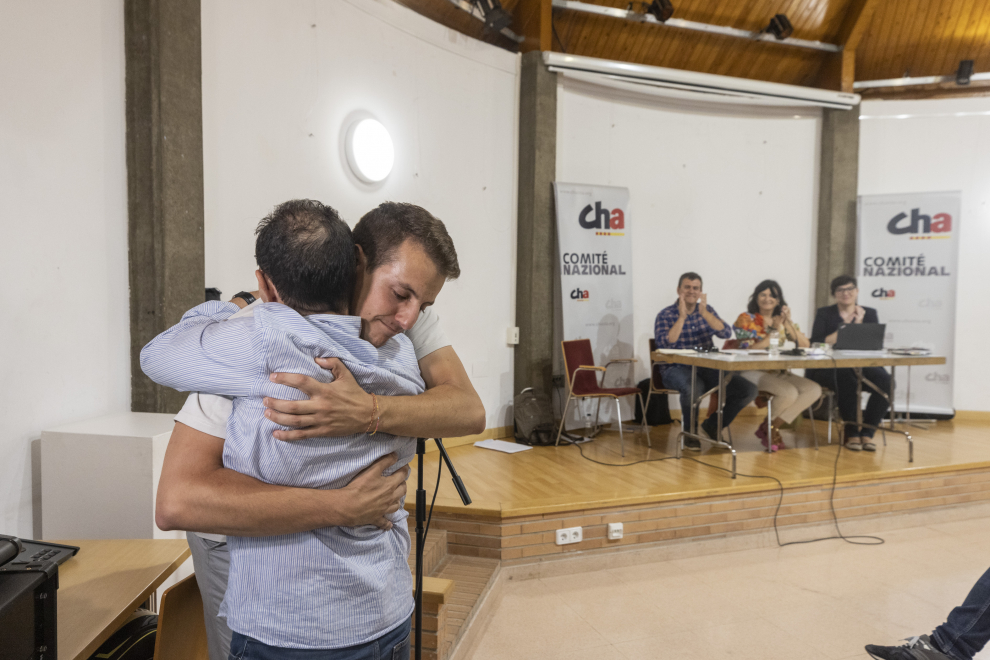 Fotos de Jorge Pueyo en la elección del candidato para encabezar Sumar