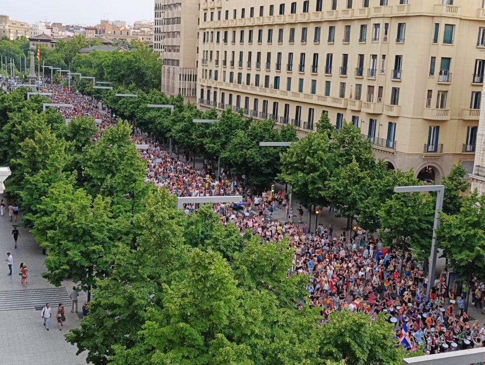 Fotos De La Manifestaci N Del D A Del Orgullo En Zaragoza