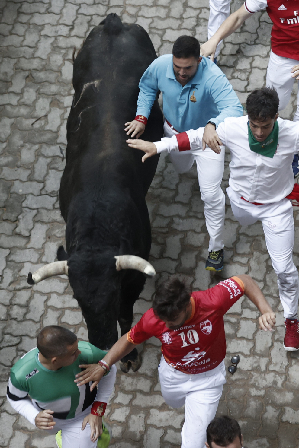 Las Mejores Im Genes Del Tercer Encierro De Sanfermines Im Genes