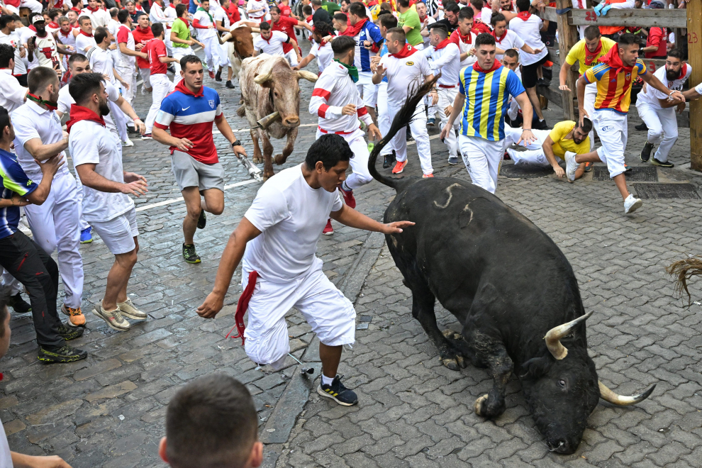 Las Mejores Im Genes Del Tercer Encierro De Sanfermines Im Genes