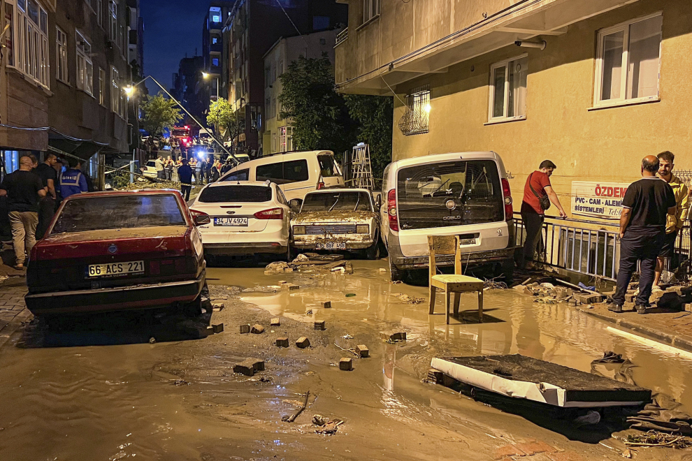 Fotos de las inundaciones en Grecia Turquía y Bulgaria por la DANA