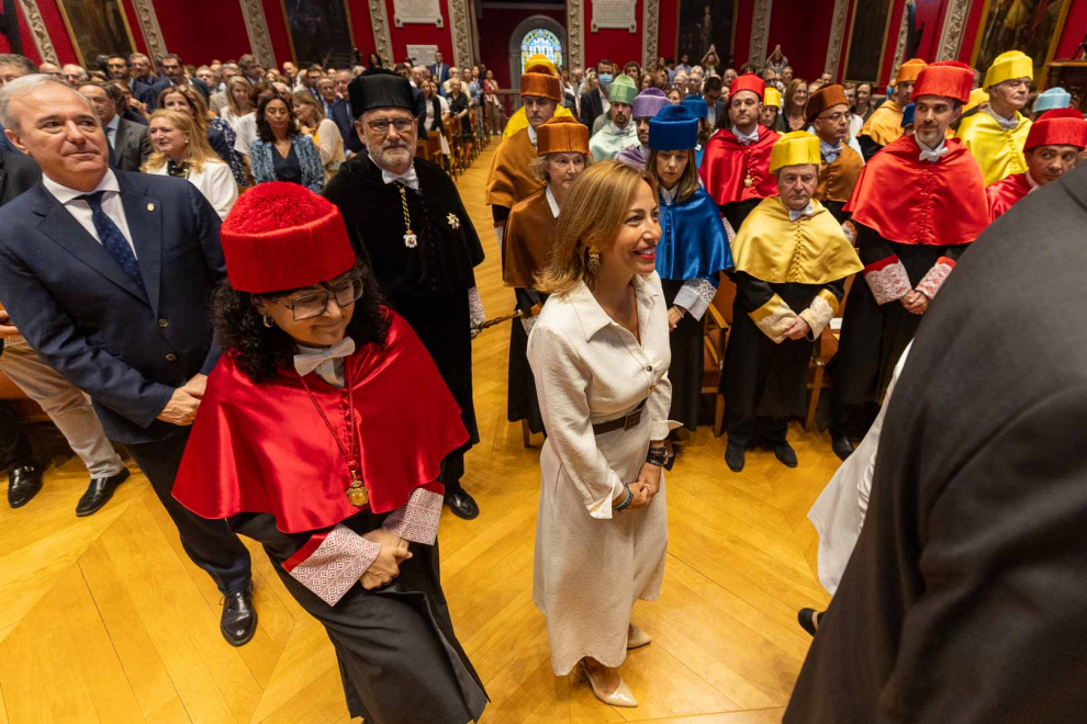 Apertura del curso académico 2023 2024 en la Universidad de Zaragoza