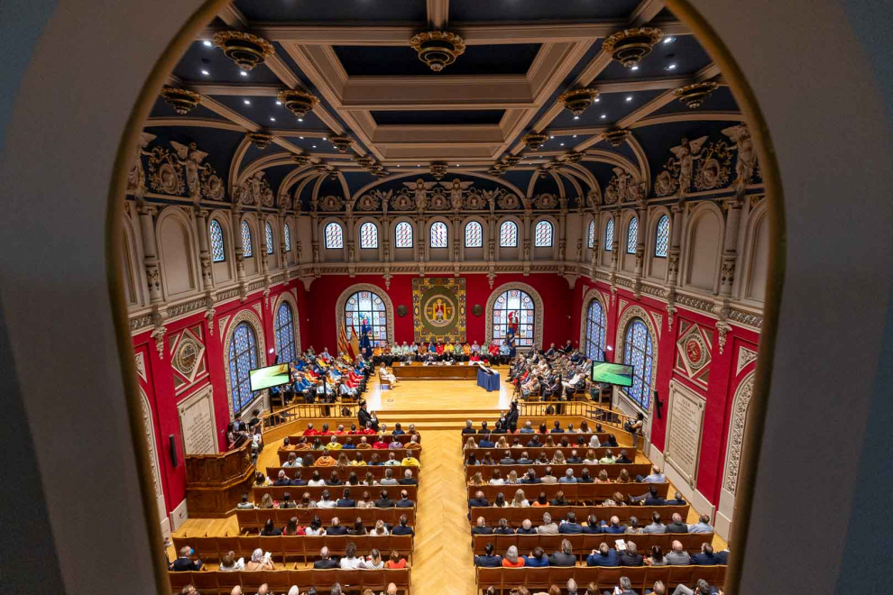 Apertura del curso académico 2023 2024 en la Universidad de Zaragoza