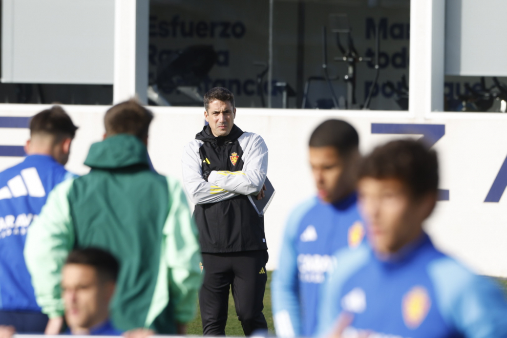 Fotos De Julio Vel Zquez En Su Primer Entrenamiento Con El Real Zaragoza