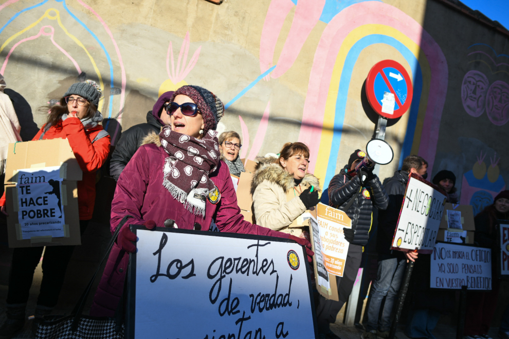 Fotos Concentraci N De Los Trabajadores Del Centro De Menores Faim