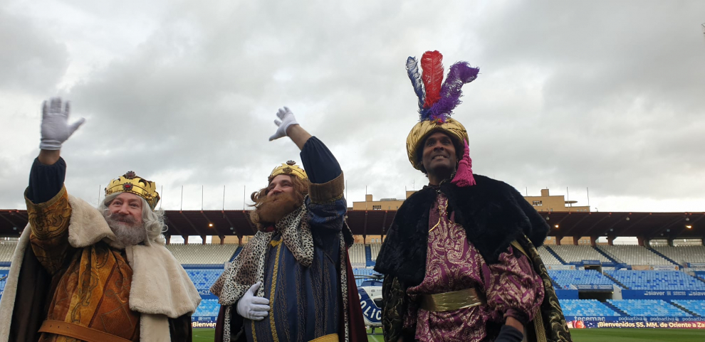 Llegan Los Reyes Magos A La Romareda