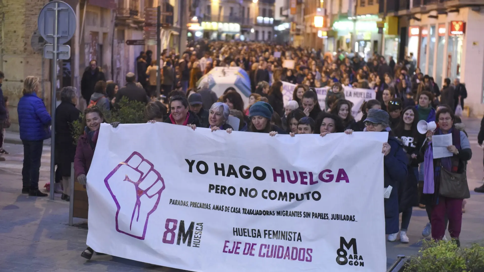 8 M en Huesca así será la huelga feminista Horarios y recorrido de