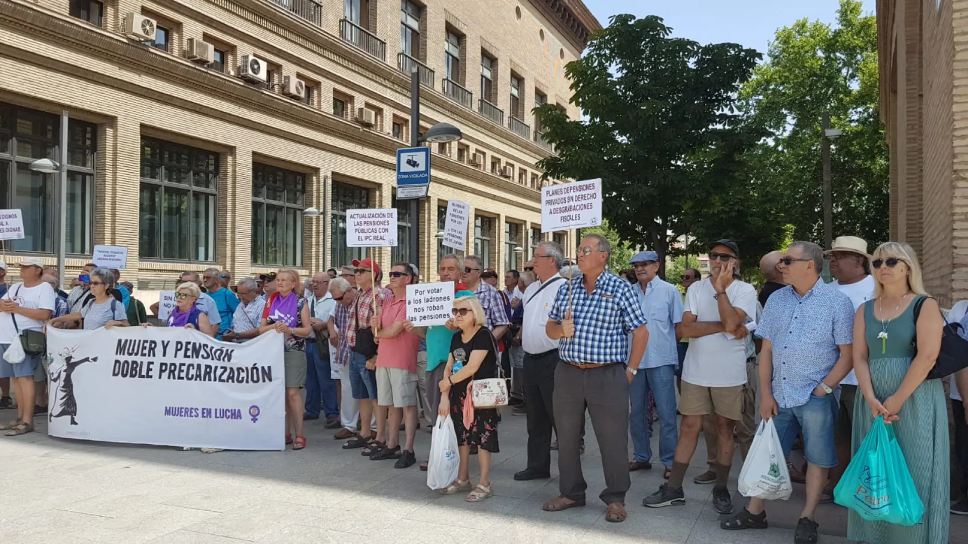 Ltima Protesta De Los Pensionistas El De Julio Antes Del Par N