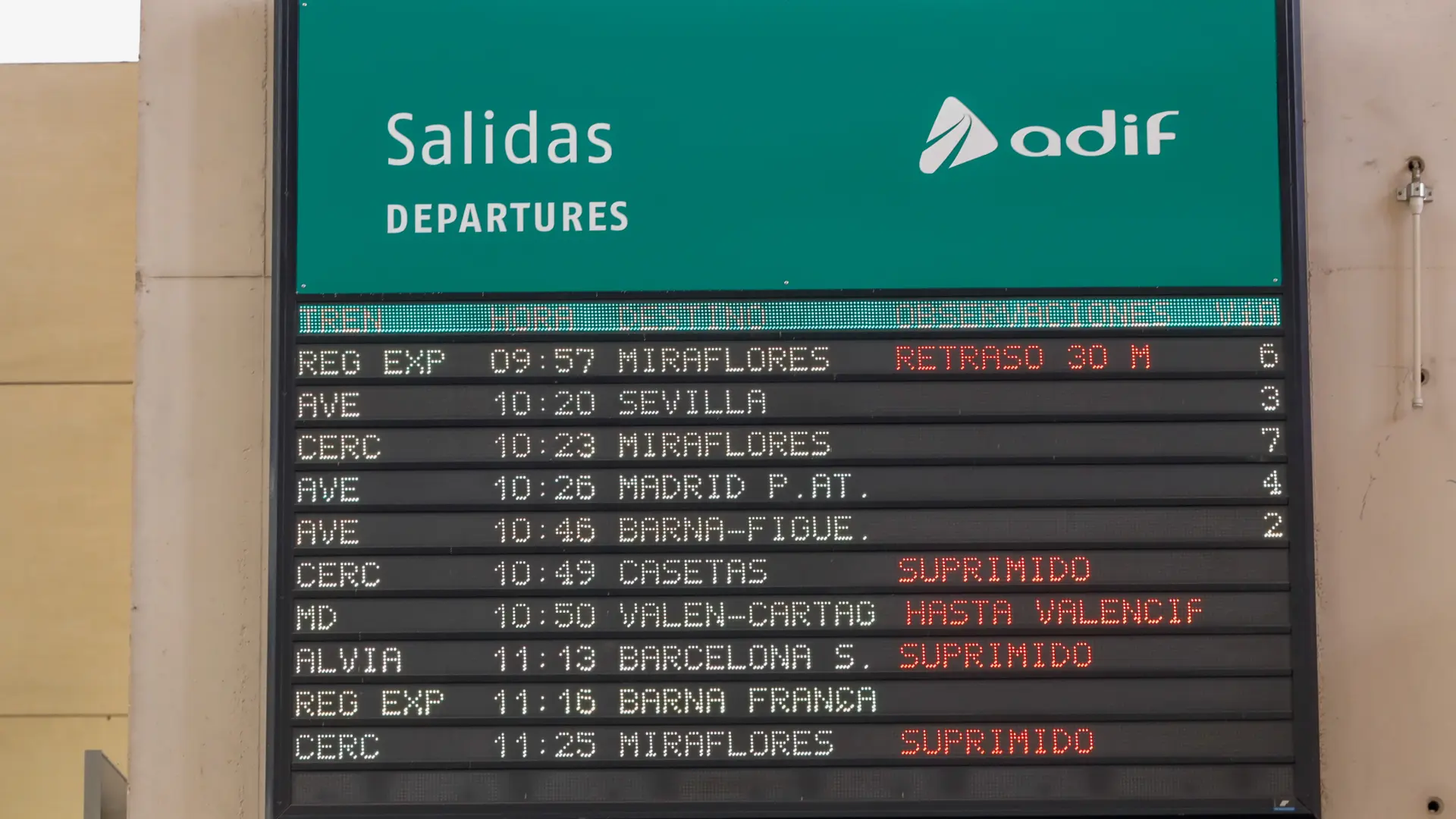 Renfe Salda Con Trenes Cancelados Y Miles De Afectados La Huelga