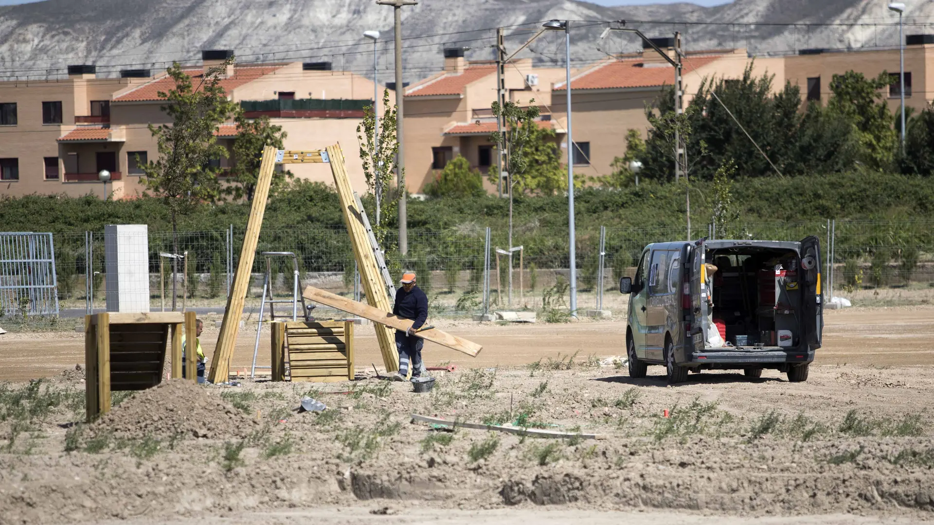 Avanzan Las Obras De Ampliaci N Del Que Ser El Parque M S Grande De Utebo