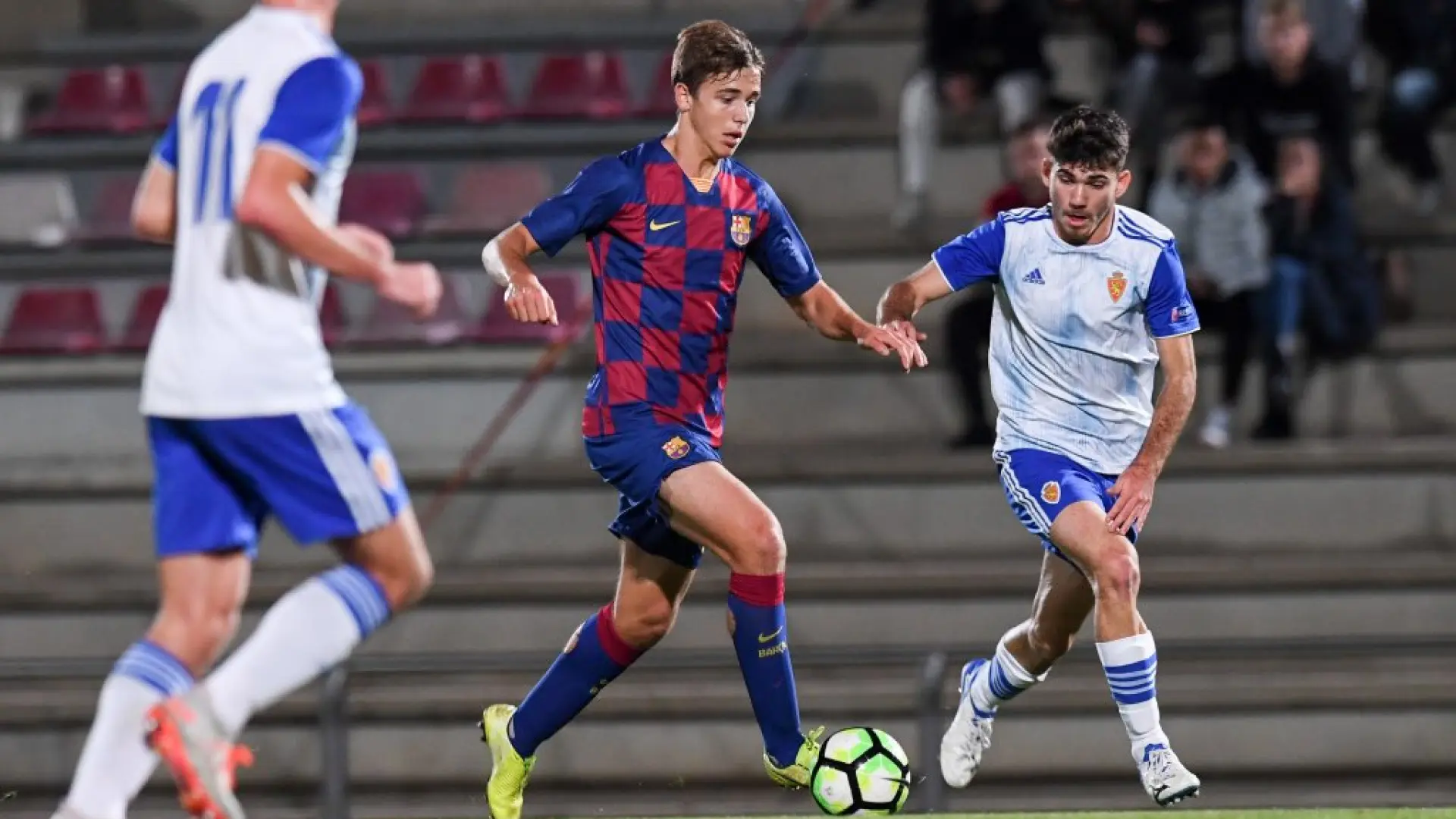 Fútbol Partido Juveniles FC Barcelona 3 1 Real Zaragoza