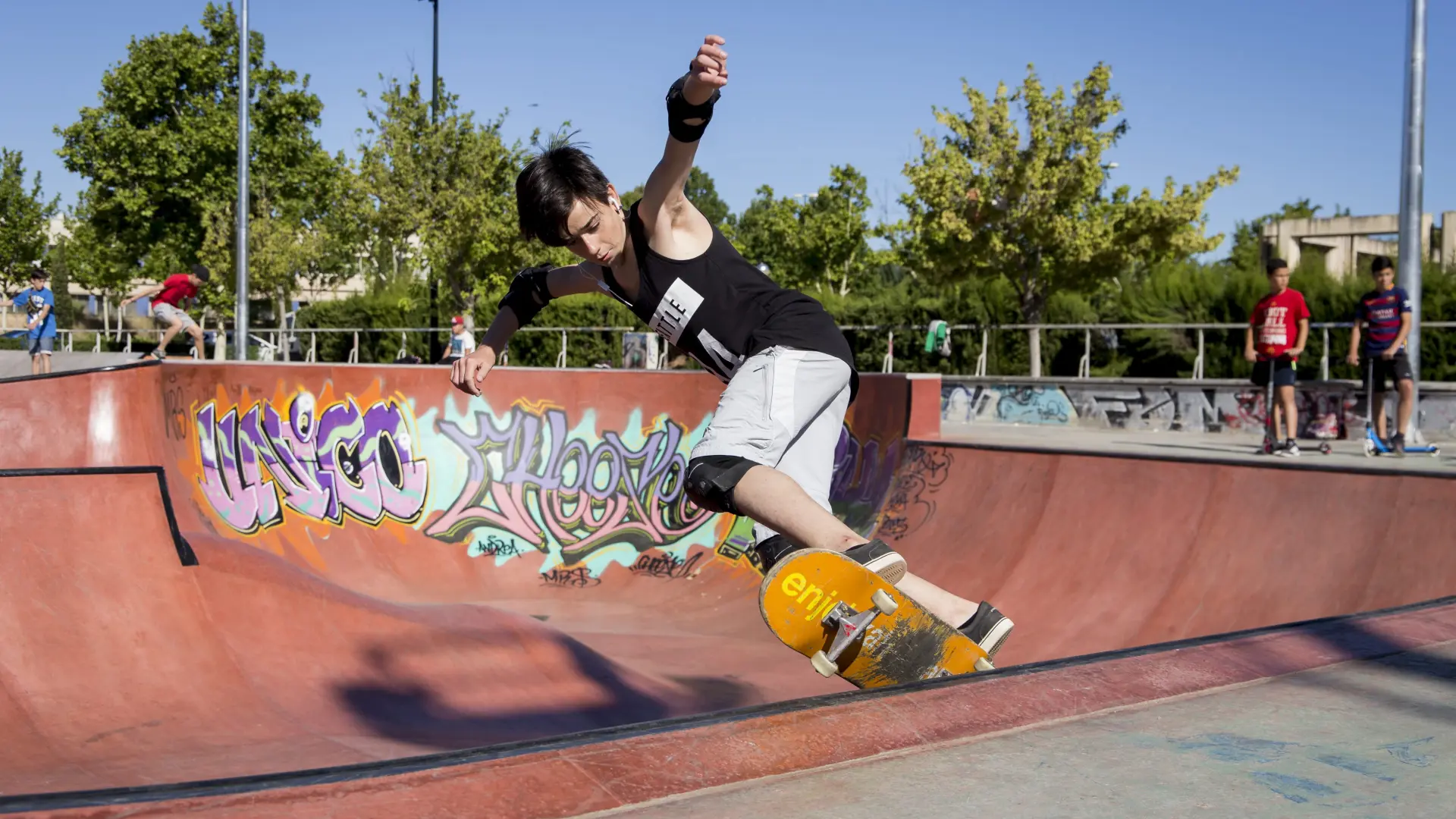 El Skatepark De La Plaza De Europa De Zaragoza Se Traslada Al Parque De