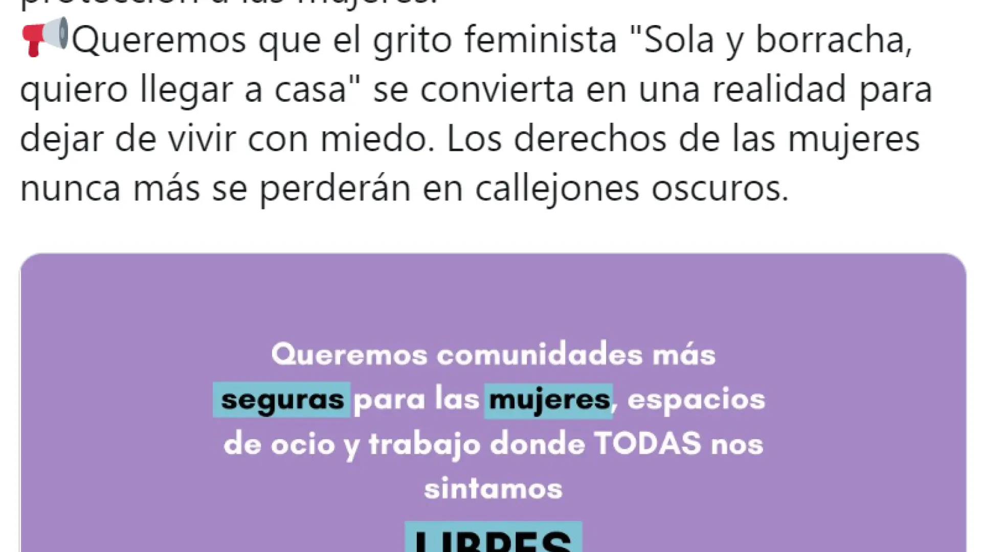 Sola Y Borracha Quiero Llegar A Casa El Tuit Del Ministerio De