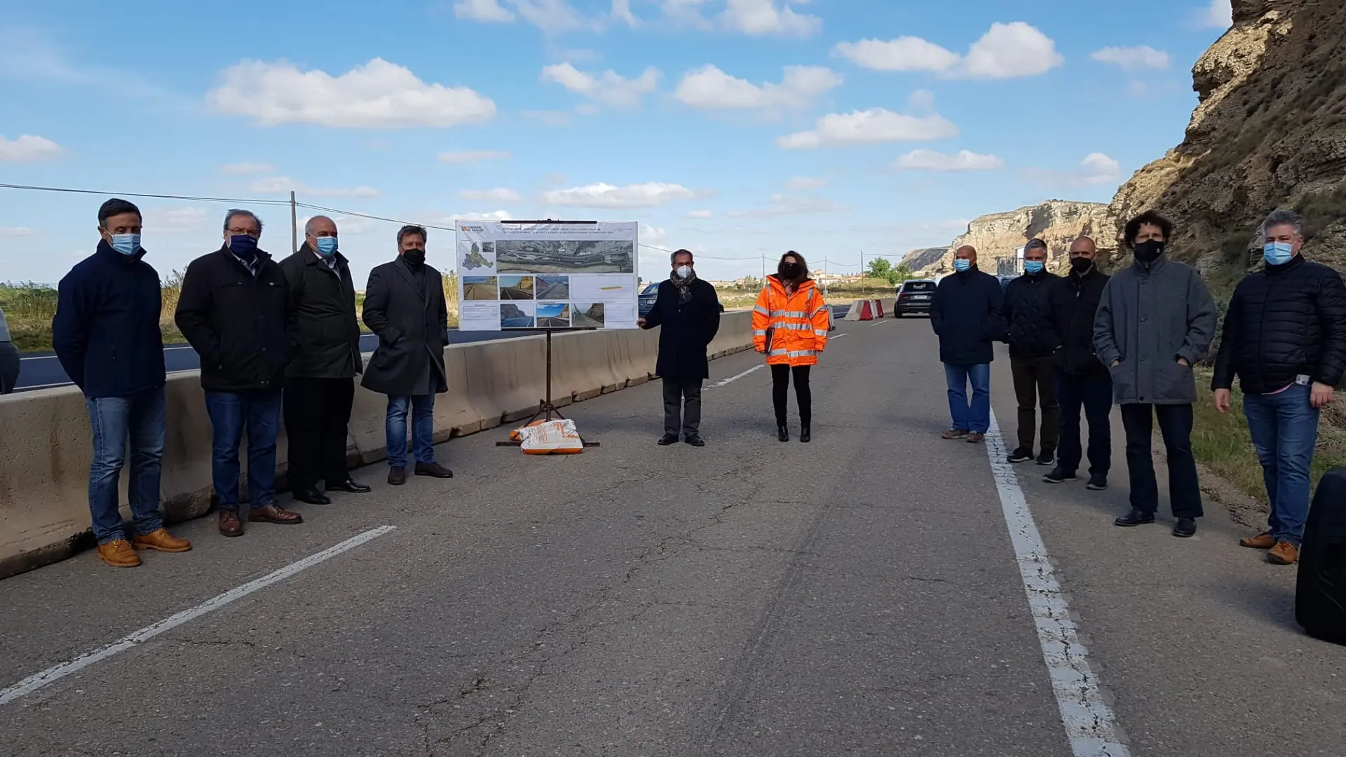 Arag N Invierte Euros En Las Obras De Mejora De Seguridad Vial