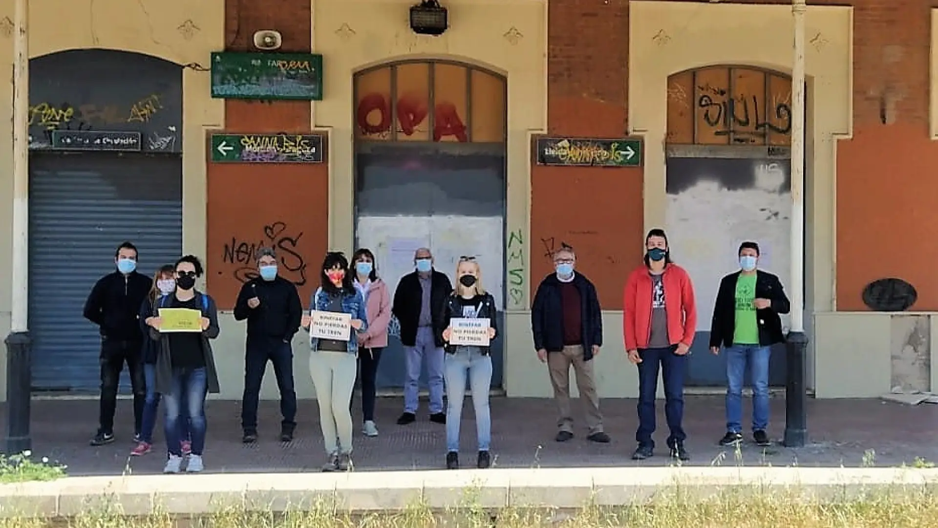 Arag N No Pierdas Tu Tren Convoca Una Nueva Movilizaci N En Teruel