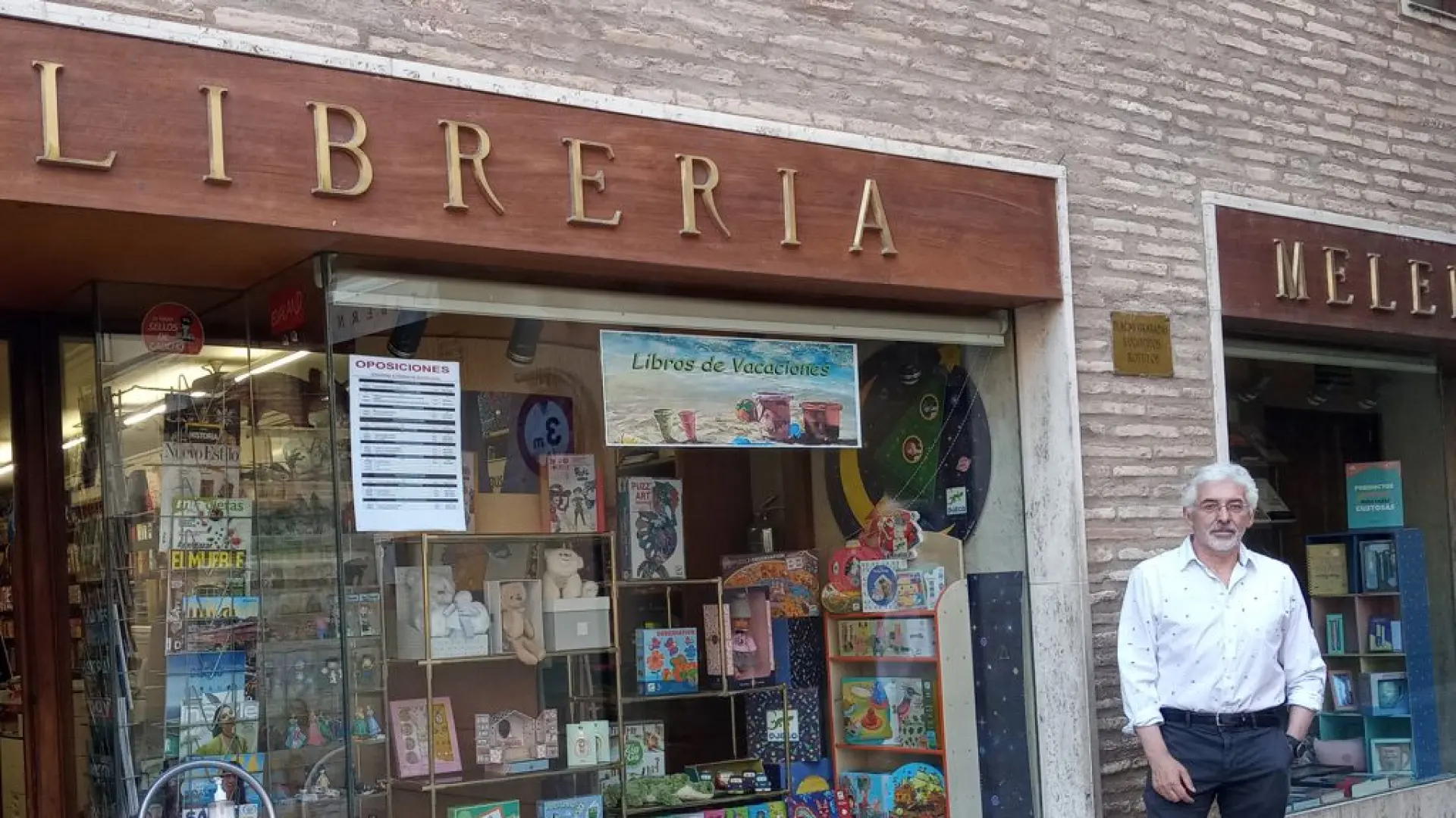 Meléndez la librería más antigua de la provincia de Zaragoza resiste a