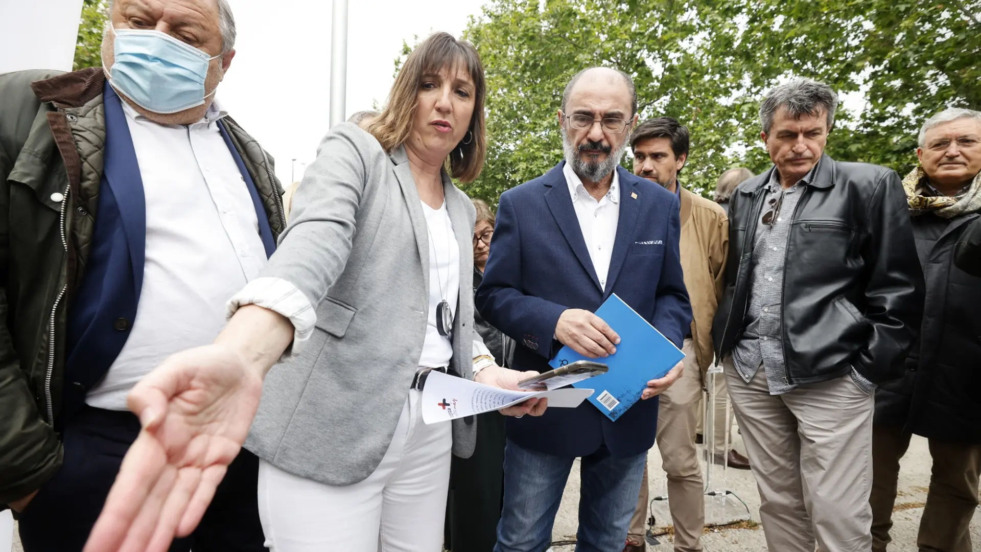 Lambán y la plana mayor del PSOE arropan a Ranera a un año de las