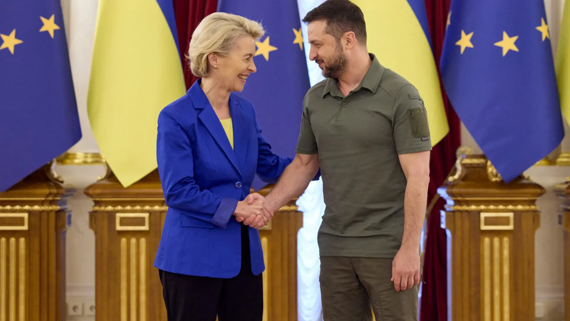 Von Der Leyen Llega A Kiev En Un Viaje Rel Mpago Para Reunirse Con Zelenski