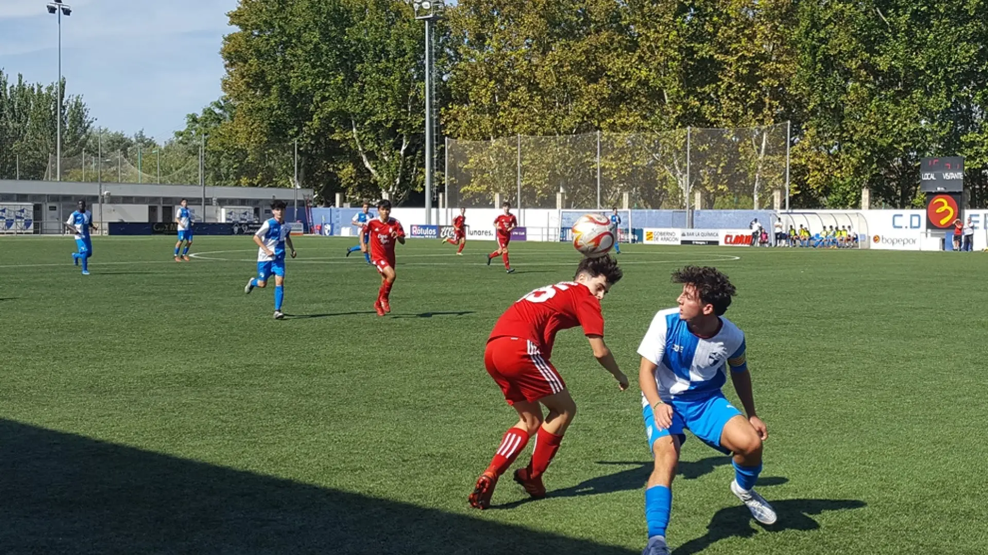 Fútbol División de Honor Cadete Ebro 1 Amistad 1