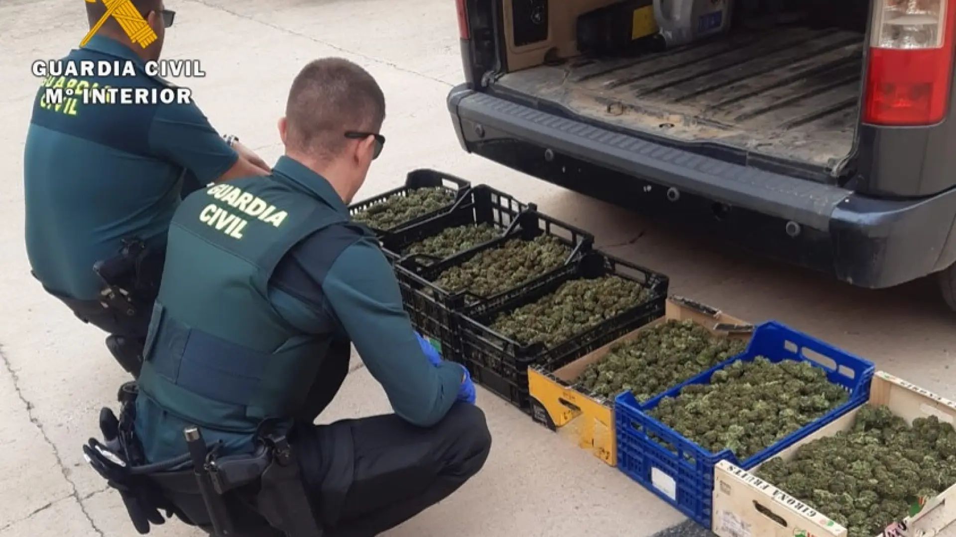 La Guardia Civil Interviene M S De Kilos De Marihuana En Maella Y