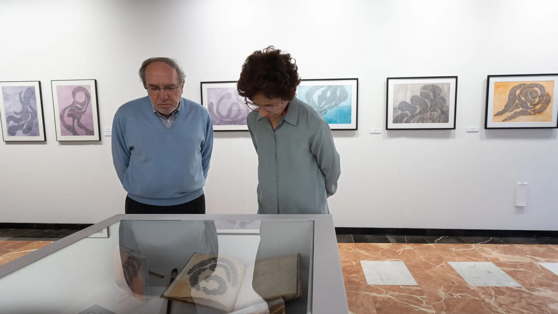 Fotos De La Exposici N Del Pintor Zaragozano Joaqu N Ferrer En El