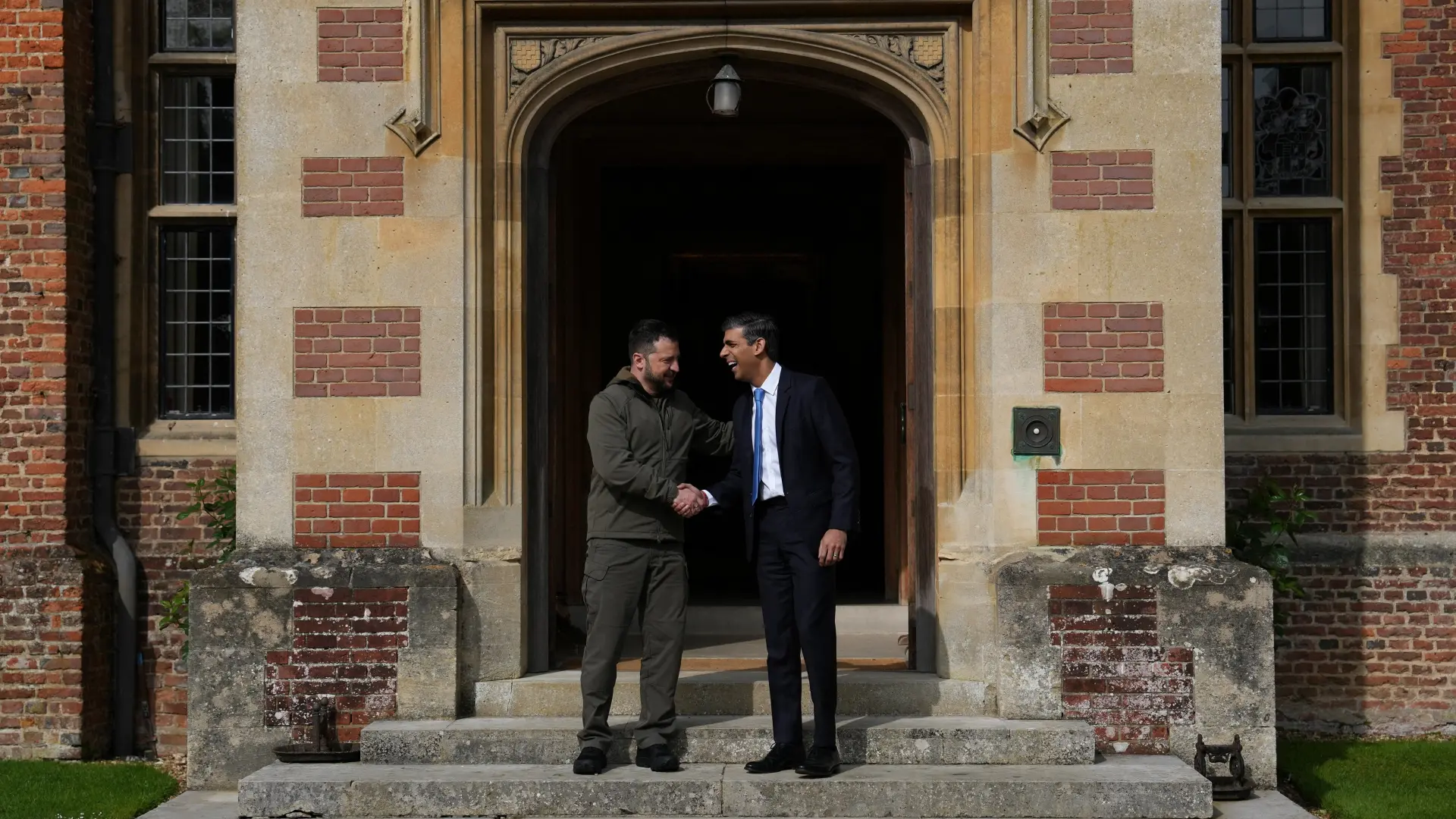 Fotos De La Reuni N Entre Zelenski Y El Primer Ministro Brit Nico Rishi