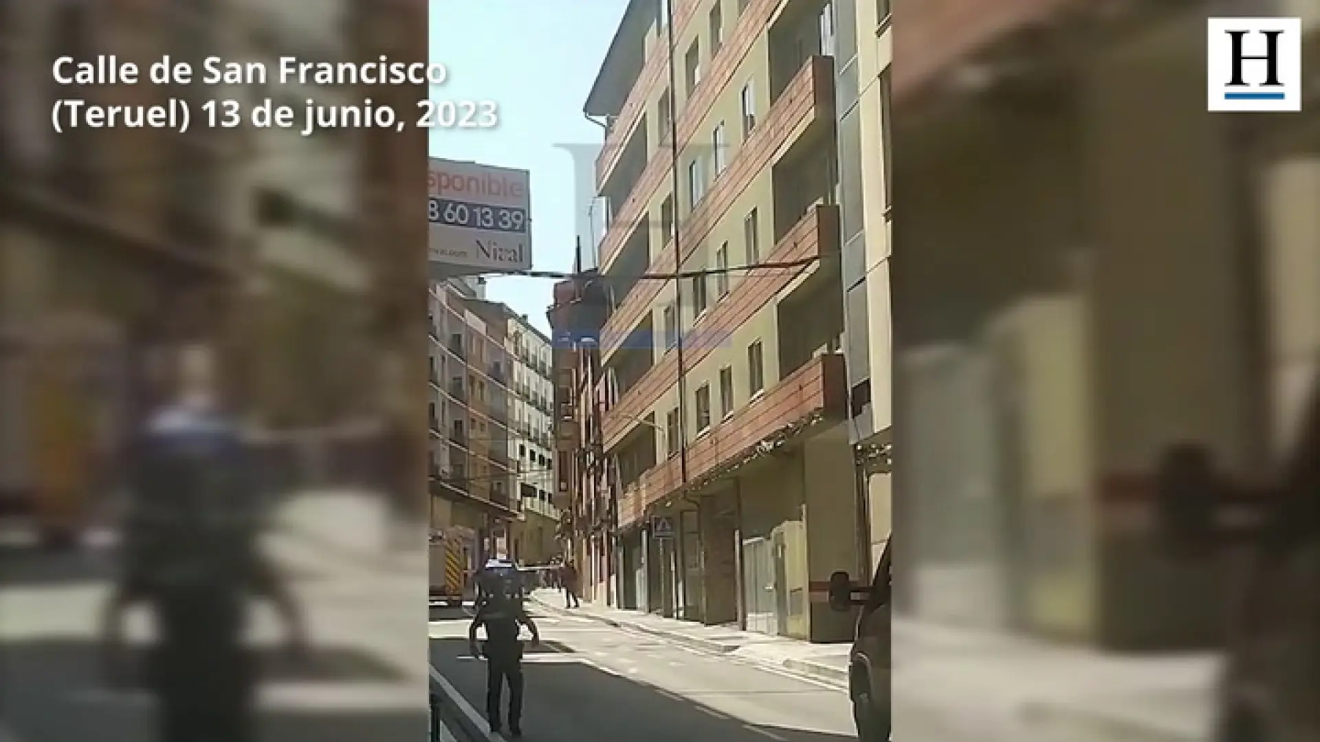 VIDEO Se Derrumba Un Edificio De 5 Plantas En Teruel