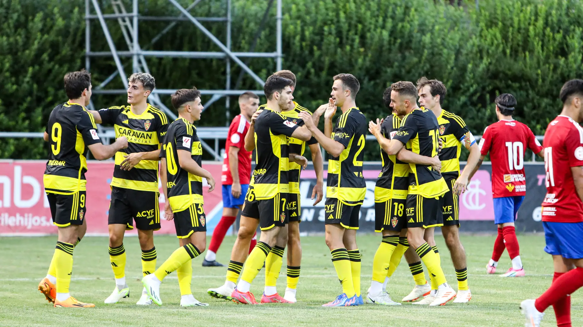 Fotos del segundo amistoso de pretemporada Teruel Real Zaragoza Imágenes