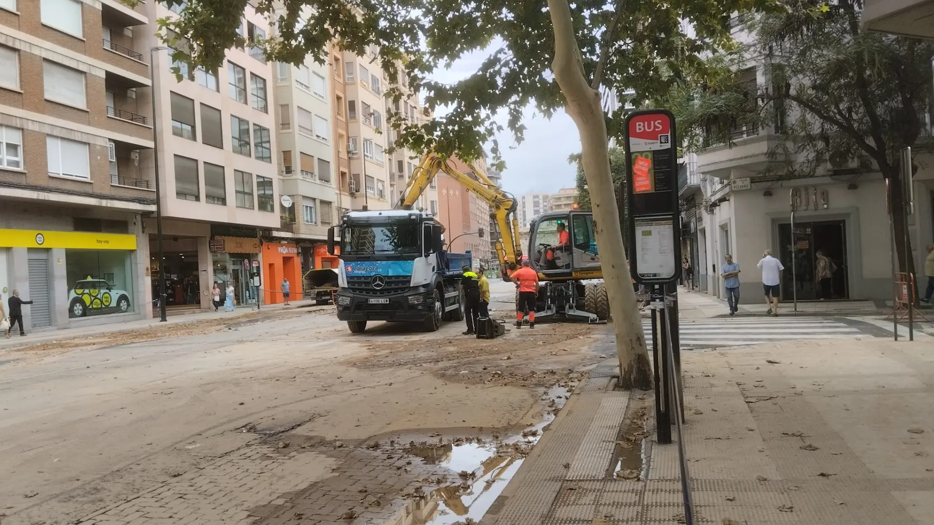 Reparan Los Destrozos Tras El Revent N En La Puerta Del Carmen Im Genes