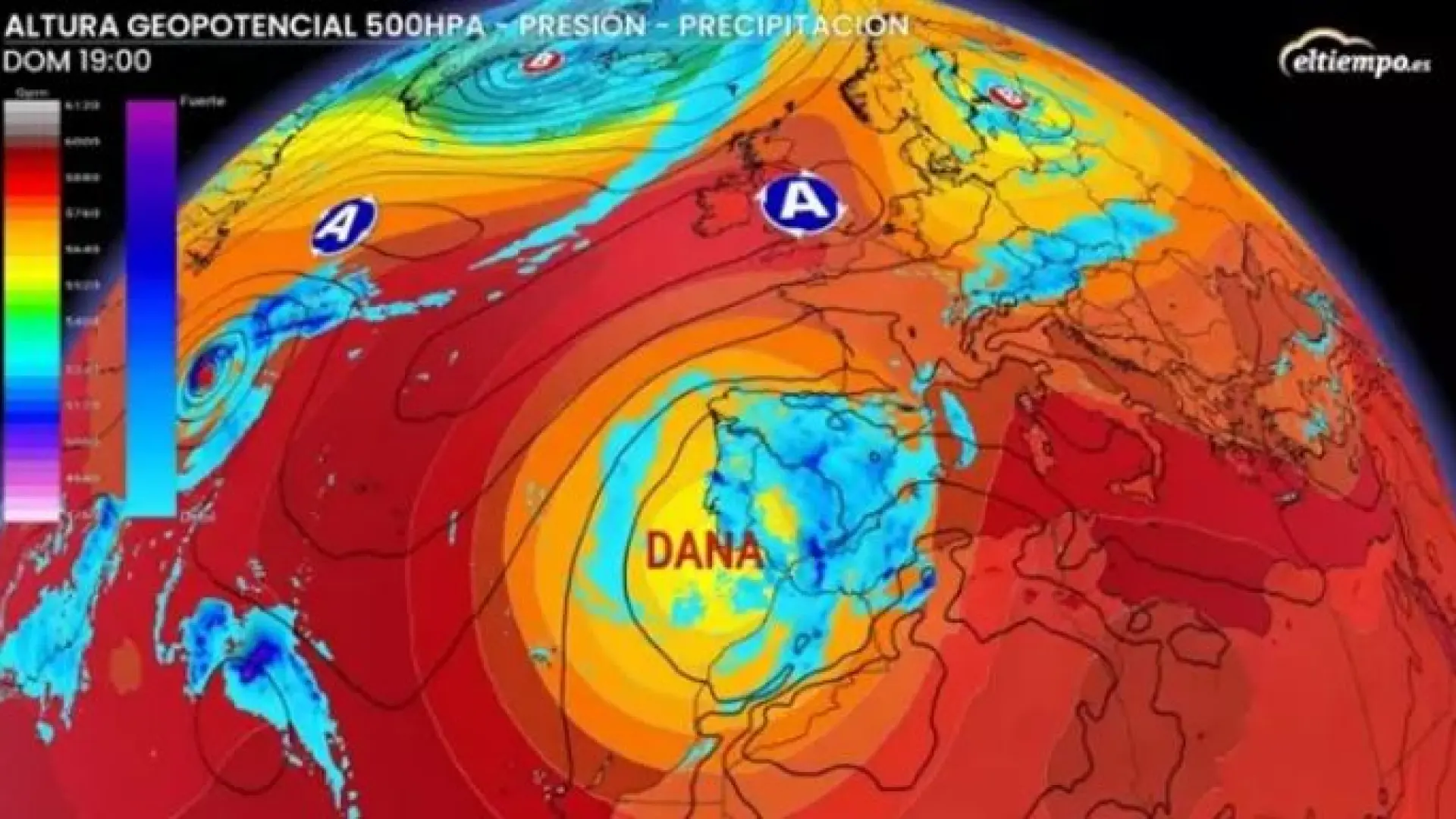 La Llegada De Una Dana A Espa A Este Viernes Traer Lluvias Y Las