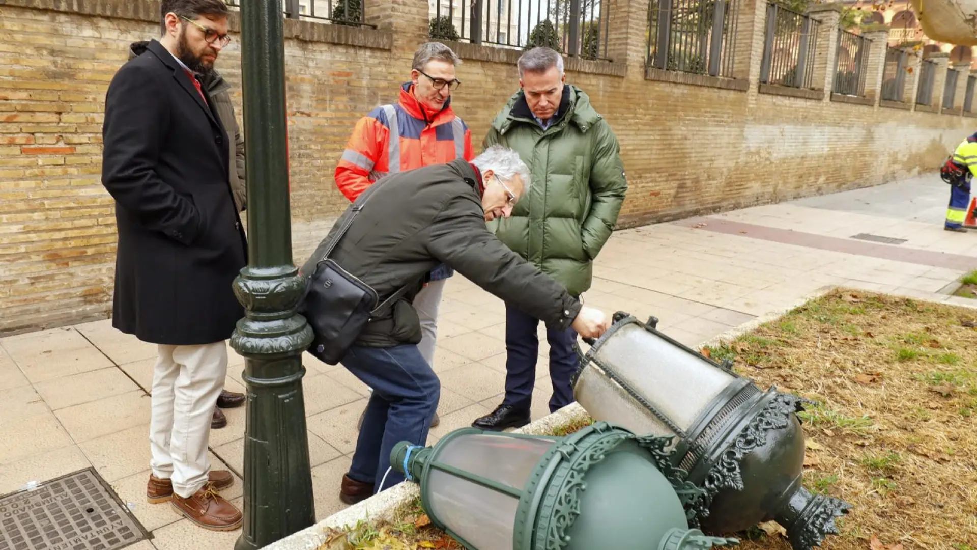 Así avanza el plan de iluminación para ganar seguridad en la zona de