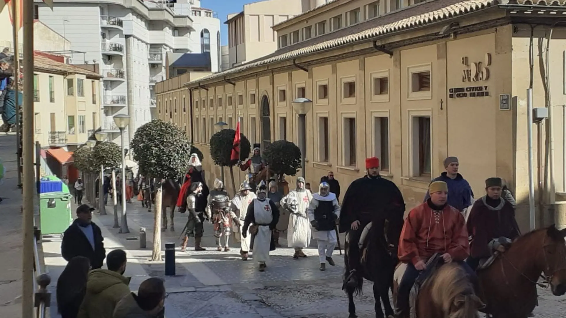 Alcañiz se vuelca con la recreación de la Concordia que allanó el