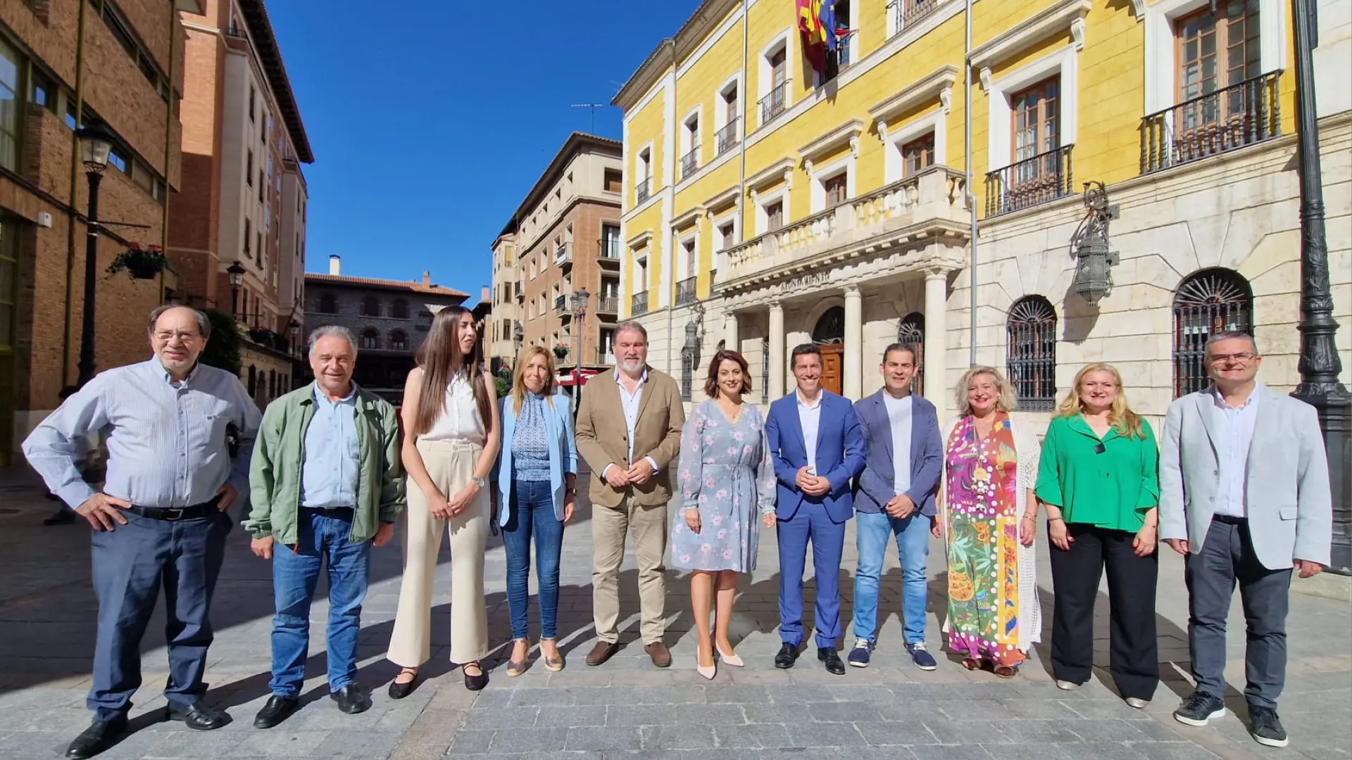 Buj presume de logros en el Ayuntamiento Teruel La lista es más larga