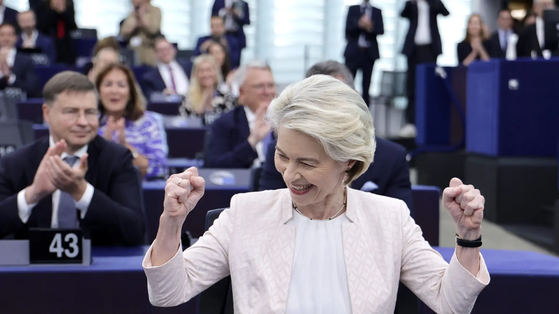 Von Der Leyen Reelegida Presidenta De La Comisi N Europea Promete