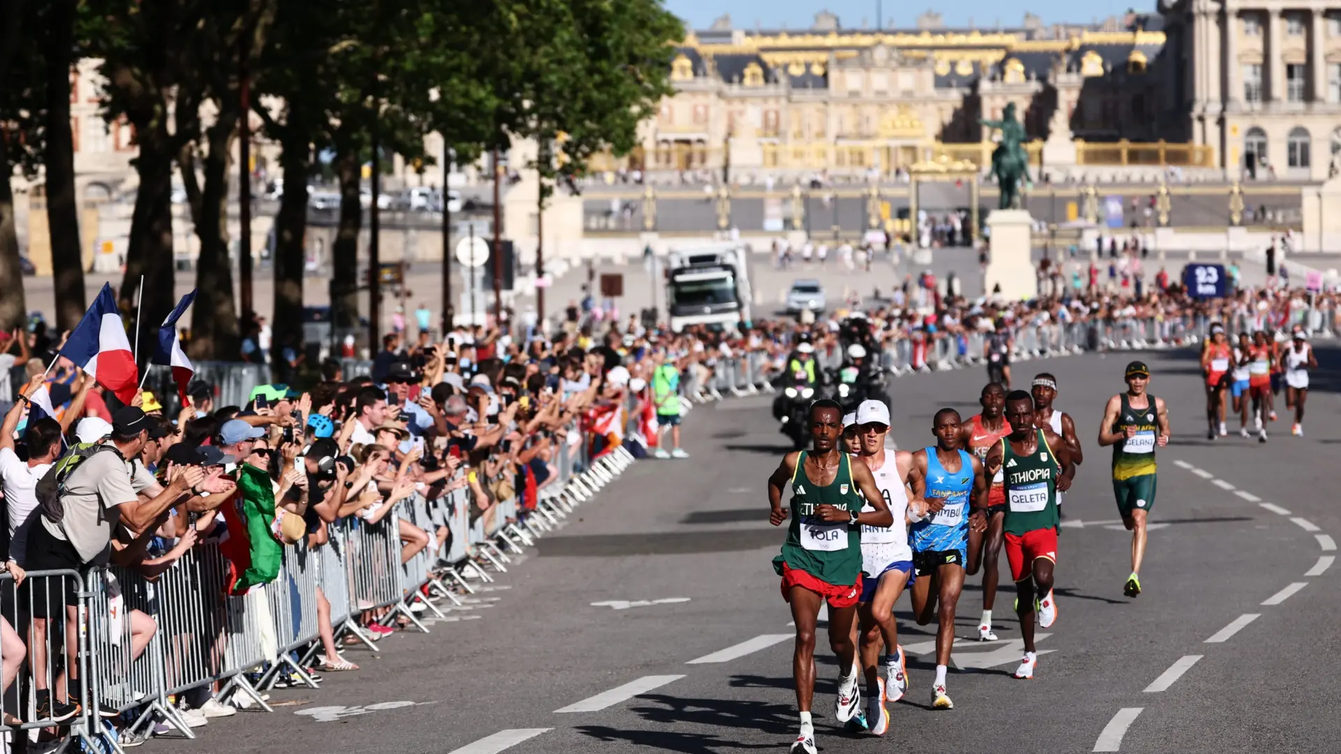 Fotos de Tamirat Tola medalla de oro en el maratón de los Juegos