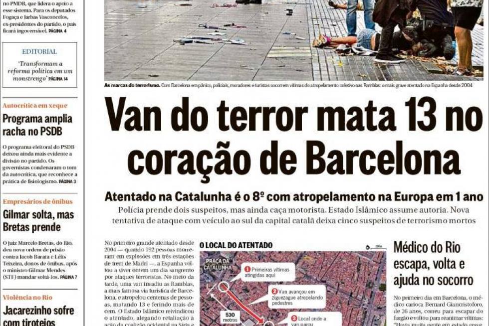 Fotos La Prensa Mundial Recoge El Terror Provocado Por Los Atentados