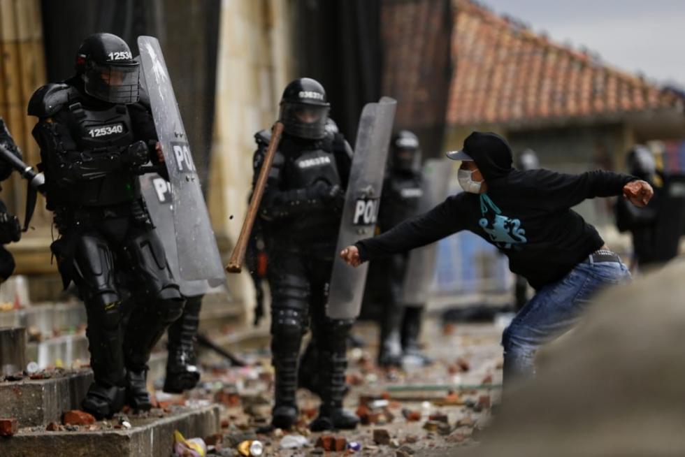 Fotos Represi N Ante Las Protestas En Colombia Im Genes