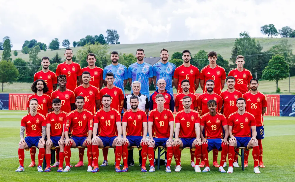 Fotos Eurocopa 2024 entrenamiento de la selección española de fútbol