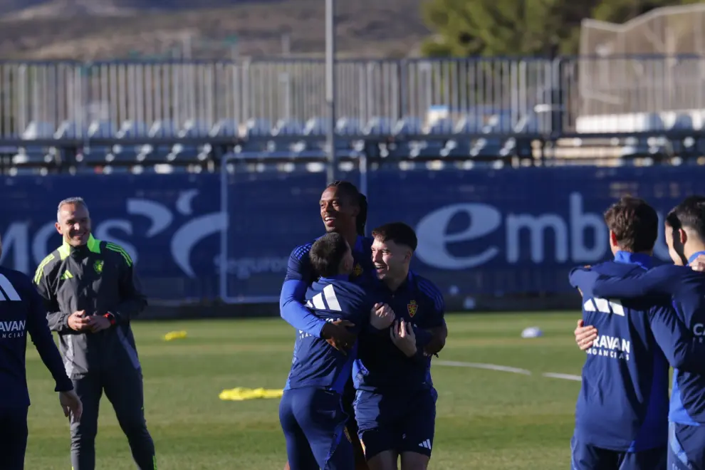 Fotos Del Entrenamiento Del Real Zaragoza En La Ciudad Deportiva Para