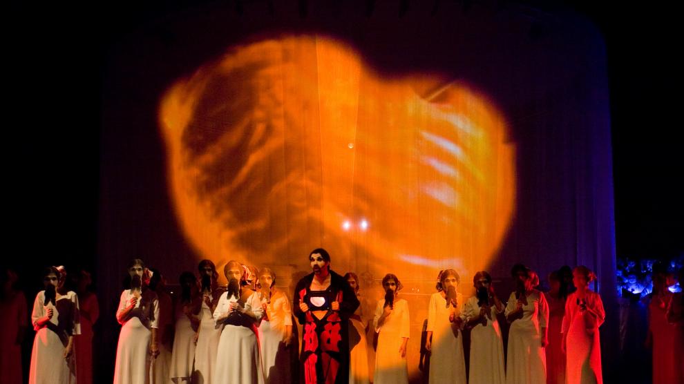 Zaragoza Acoge El Estreno De La Versi N De Aida De La Fura Dels Baus