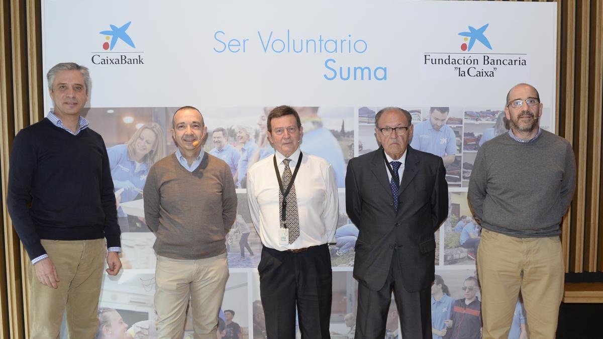 Más de 200 empleados de CaixaBank en Aragón muestran su lado solidario